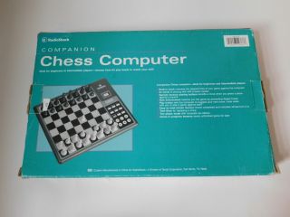 Vintage Radio Shack Companion Chess Computer Electronic Game 2