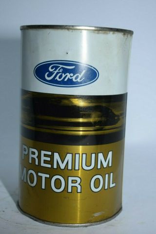Vintage Ford Motor Co,  Canada 1 Quart Oil Tin Can