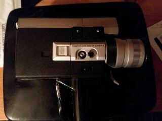Vintage Canon Auto Zoom 518 8 Video Camera With Case