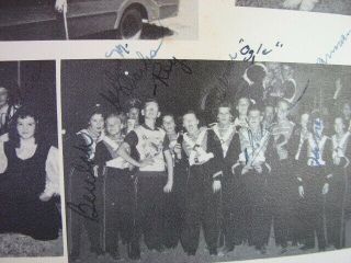The Wildcat 1952 Yearbook Wink High School,  Wink Texas Roy Orbison SIGNED 9