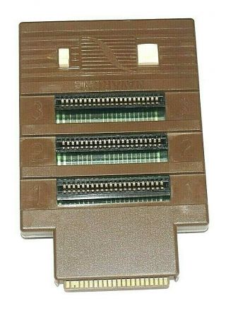 Vintage Navarone Triple Cartridge Expander For Commodore 64,  C64,  128