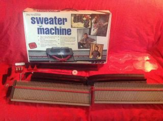 Vintage Bond Incredible Sweater Machine Knitting 1997 - As Seen On Tv