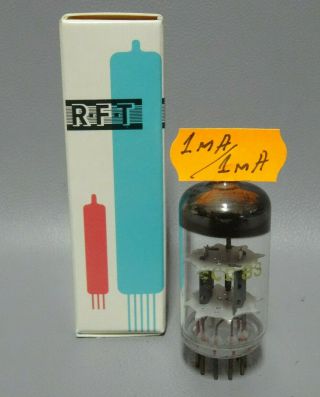 Ecc83 / 12ax7 Rft O - Getter Vintage Vacuum Double Triode Audio Tube Strong Test