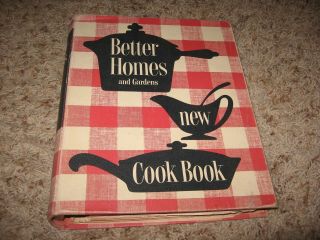 Vintage Better Homes And Gardens Cook Book 1953 1st Edition 3rd Printing