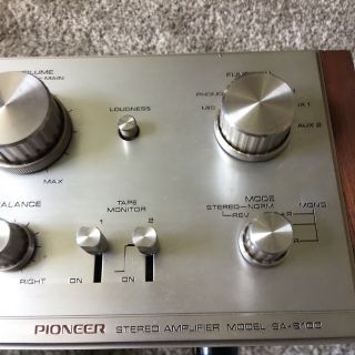 Pioneer Vintage Stereo Integrated Amplifier SA 8100 170 Watts. 3