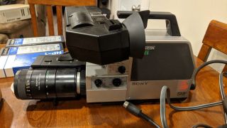 Vintage Professional Sony Trinicon SMF HVC - 2500 Video Camera AC Adapter CMA 5