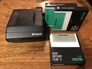 Polaroid Spectra Camera And Film