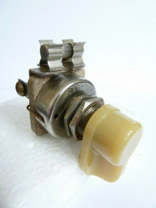 Vintage 20s 30s 40s 50s Ark - Les Automotive Defroster Switch W Bakelite Knob