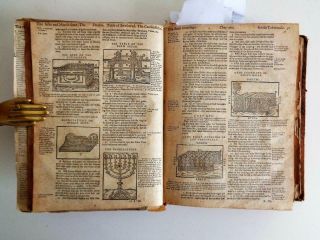 1599 Geneva Bible Old Testaments Holy Scriptures Illustrated