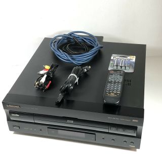 Pioneer Dvd Laser Disc Cd Player Dvl - 909 Combination Player W/ Remote.  Great