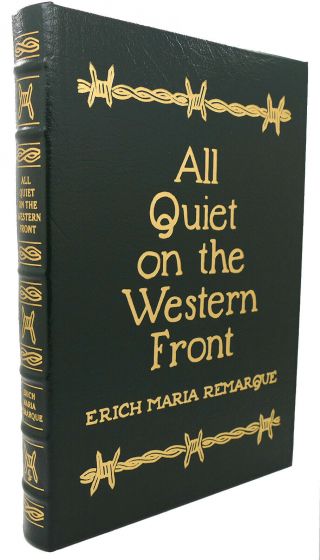 Erich Maria Remarque All Quiet On The Western Front Easton Press 1st Edition 1st