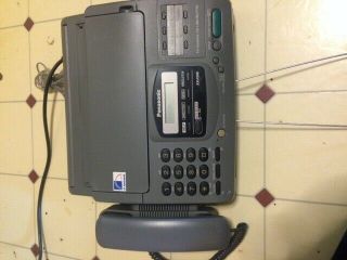 Vintage Panasonic Telephone Answering System Fax Machine Kx - F580