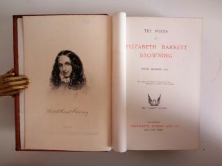 1844 - 1921 SET OF 4 BOOKS Browning Longfellow Scott Shakespeare Poetry Literature 4
