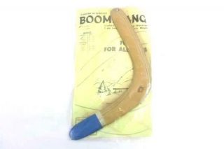 Vintage Stick Around Returning Boomerang Laminated Maple Right Handed 25 Yards