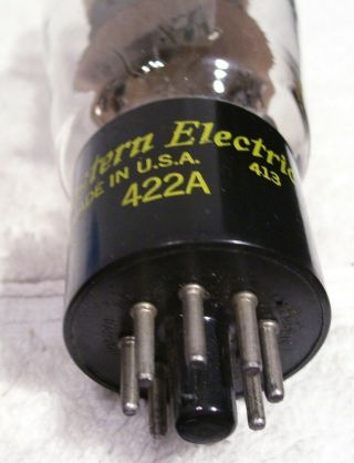 Western Electric 422A Rectifier Tube 5