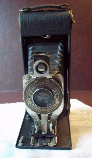 Vintage Agfa Ansco No.  1a Readyset Folding Camera