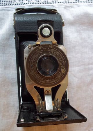Vintage Agfa Ansco No.  1A Readyset Folding Camera 2