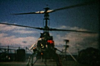 8mm Navy Spy Drone Anti - Submarine Helicopter 1966 Uss Garcia Home Movie Rare
