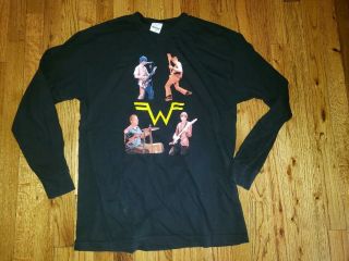 Vintage Weezer 2001 Corporate Sell Out Tour Long Sleeve Shirt Mens Size L