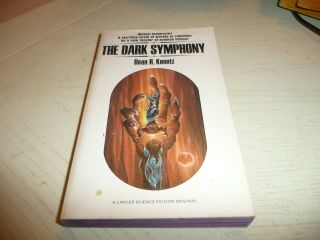 The Dark Symphony Lancer Book 1970 Dean R Koontz Sci - Fi