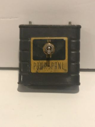 Sears Craftsman Table Saw Powr Panl Power Panel Switchbox Vintage