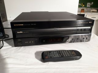 Pioneer Dvd Ld Player Laser Disc Dvl - 909 Player & Remote Only