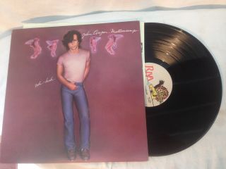 Vintage John Cougar Mellencamp Uh Huh Record Album Vinyl 1983 Rival Records