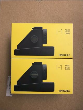 Two - Impossible Project I - 1 Camera Black -