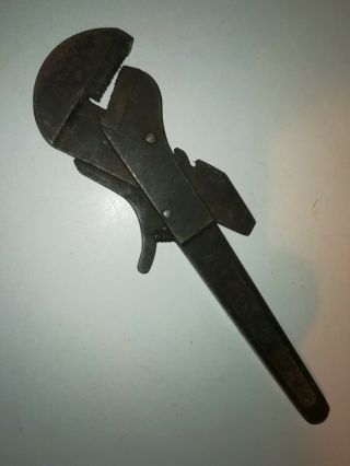 Vintage Thurley Grip All No 2 Adjustable Wrench Spanner