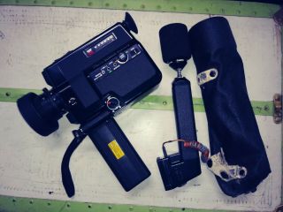 Canon Canosound 514xl - S 8 Camera And Bm70 Mic W Case