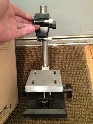 Vintage Dremel Moto Tool Drill Press Model 210 Made in USA with 4