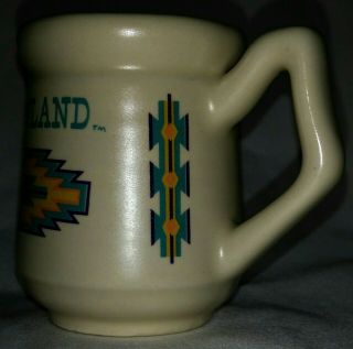 Vintage ceramic Opryland TN mini mug Native American design ONLY ONE ON EBAY 2
