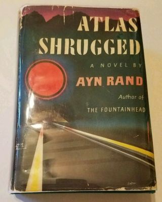 Ayn Rand Atlas Shrugged First Edition 1957 1st Printing $6.  95 Dj