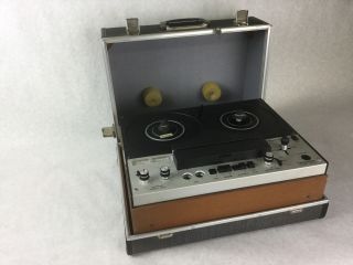 TANDBERG Model 6000X Reel to Reel Tape Recorder,  Powers on, 11