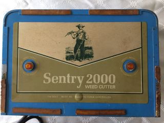 Onlyh Vintage Sentry 2000 Weed Cutter Electric Fence Controller