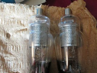 2 310A WESTERN ELECTRIC Vacuum Tubes NOS matching set identical code W E 6