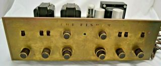FISHER X - 100 TUBE AMPLIFIER - - 4