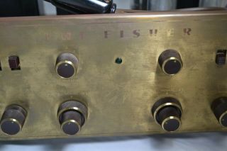 FISHER X - 100 TUBE AMPLIFIER - - 8