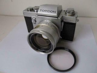 Topcon Re W/58mm F/1.  4 Re.  Auto - Topcor Lens