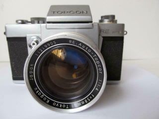 Topcon RE w/58mm f/1.  4 RE.  Auto - Topcor Lens 3