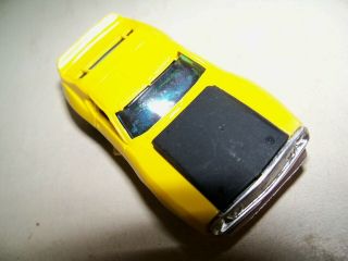 Vintage Aurora AFX Yellow/Black Javelin W/Ultra Chassis,  Near, 3