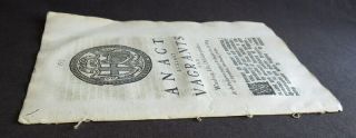 CROMWELL ACT 1657 AGAINST VAGRANTS Commonwealth BAN FIDDLERS MUSIC IDLE BEGGAR 2