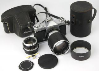 Kowa Setr 35mm Camera W/ Kowa Ser F/4 135mm Lens