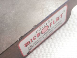 Vintage Collins Microflat 2” x 3” Salesman Sample Black Granite Surface Plate 7