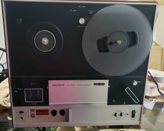 Vintage Sony Tc - 355 Tape Recorder (for Repair)