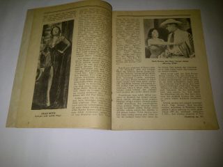 vtg INDONESIA star news mag 1954 Errol Flynn doris day lana turner ruth roman 5