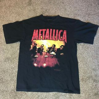 Vintage Metallica Load Concert T - Shirt Official - (circa 1996 - 1997 Load Tour)
