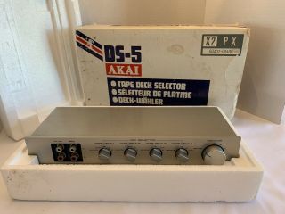 Akai Ds - 5 Tape Deck Selector Very Made In Japan X2 Px