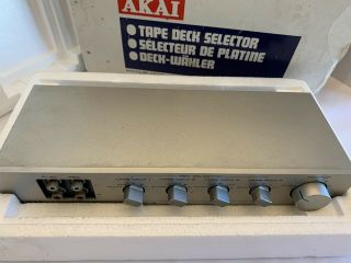 Akai DS - 5 Tape Deck Selector Very Made In Japan X2 PX 3