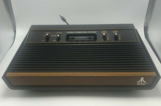 Vintage Atari Video Computer System - Console Cx - 2600 A - 14 Games